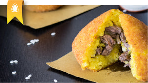 Recipe - Arancini with horse meat and Piacentino cheese from Enna