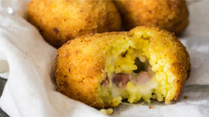 Recipe - Arancine with Ham and Butter